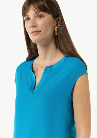 COMMA Shirt in Blau