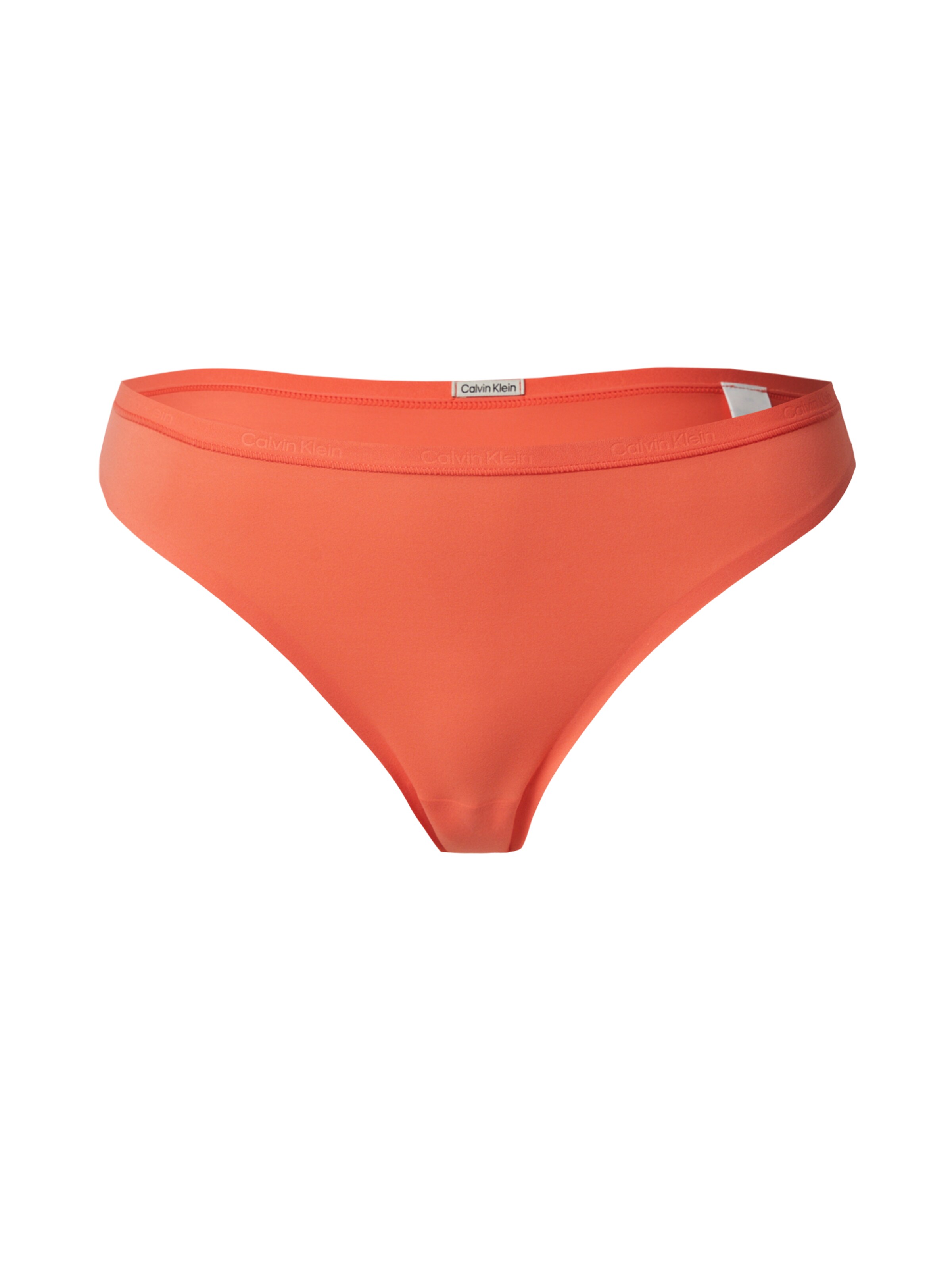Calvin Klein Underwear String in Oranje: voorkant