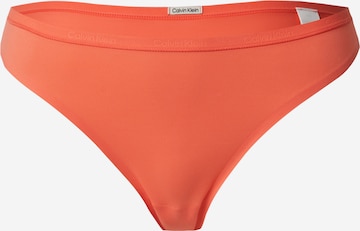 String di Calvin Klein Underwear in arancione: frontale