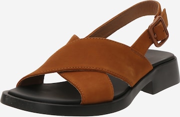 CAMPER Sandal 'Dana' in Brown: front