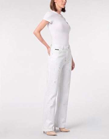 Philipp Plein Regular Jeans in Wit