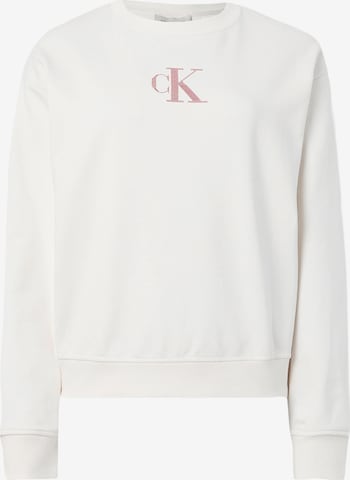 Calvin Klein Jeans Свитшот 'CLASSIC' в Бежевый: спереди