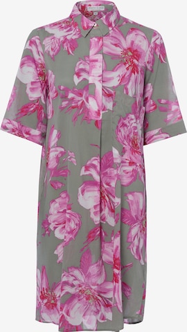 Marie Lund Kleid in Grau: Vorderseite