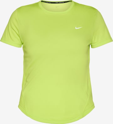 NIKE Функциональная футболка 'Tempo' в Зеленый: спереди