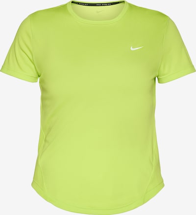 NIKE Функциональная футболка 'Tempo' в Цвет яблока / Белый, Обзор товара