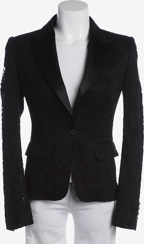 DOLCE & GABBANA Blazer XS in Schwarz: Vorderseite