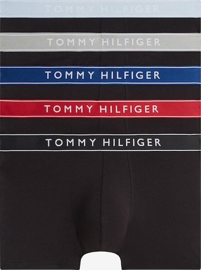 Tommy Hilfiger Underwear Boxershorts 'Essential' in XS in navy / himmelblau / hellgrau / rot / schwarz, Produktansicht