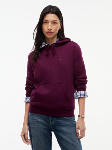 Tommy Jeans Bluzka sportowa w kolorze fioletowy: przód