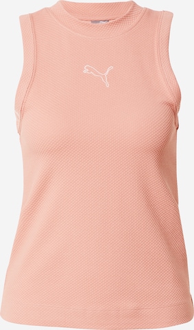 PUMA - Top deportivo en rosa: frente