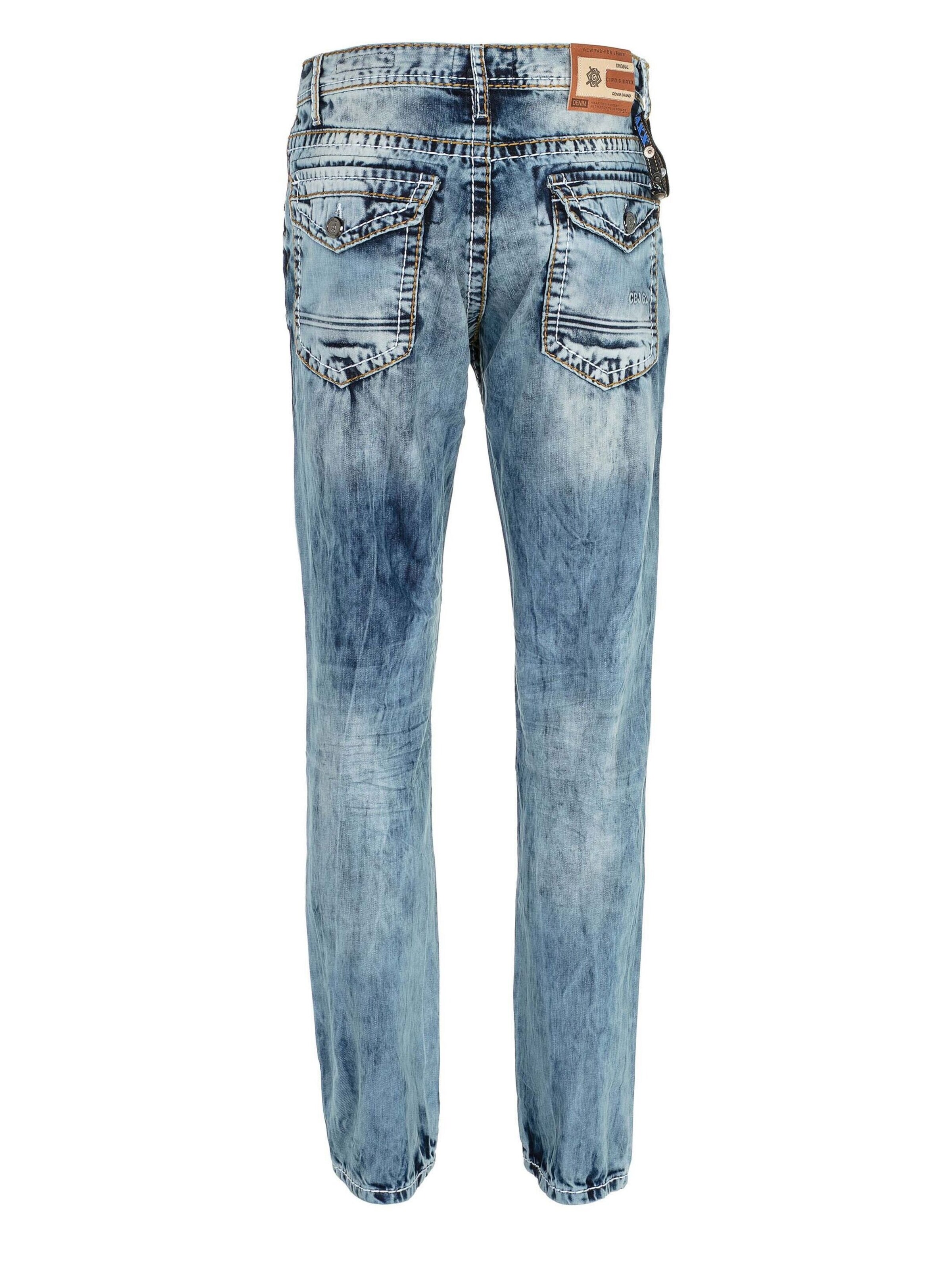 CIPO & BAXX Slimfit Jeans in Blauw