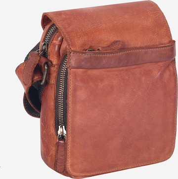 Sac à bandoulière Harbour 2nd en marron : devant