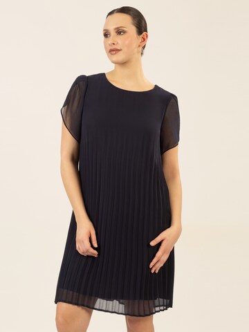 APART Chiffonkleid in Blau