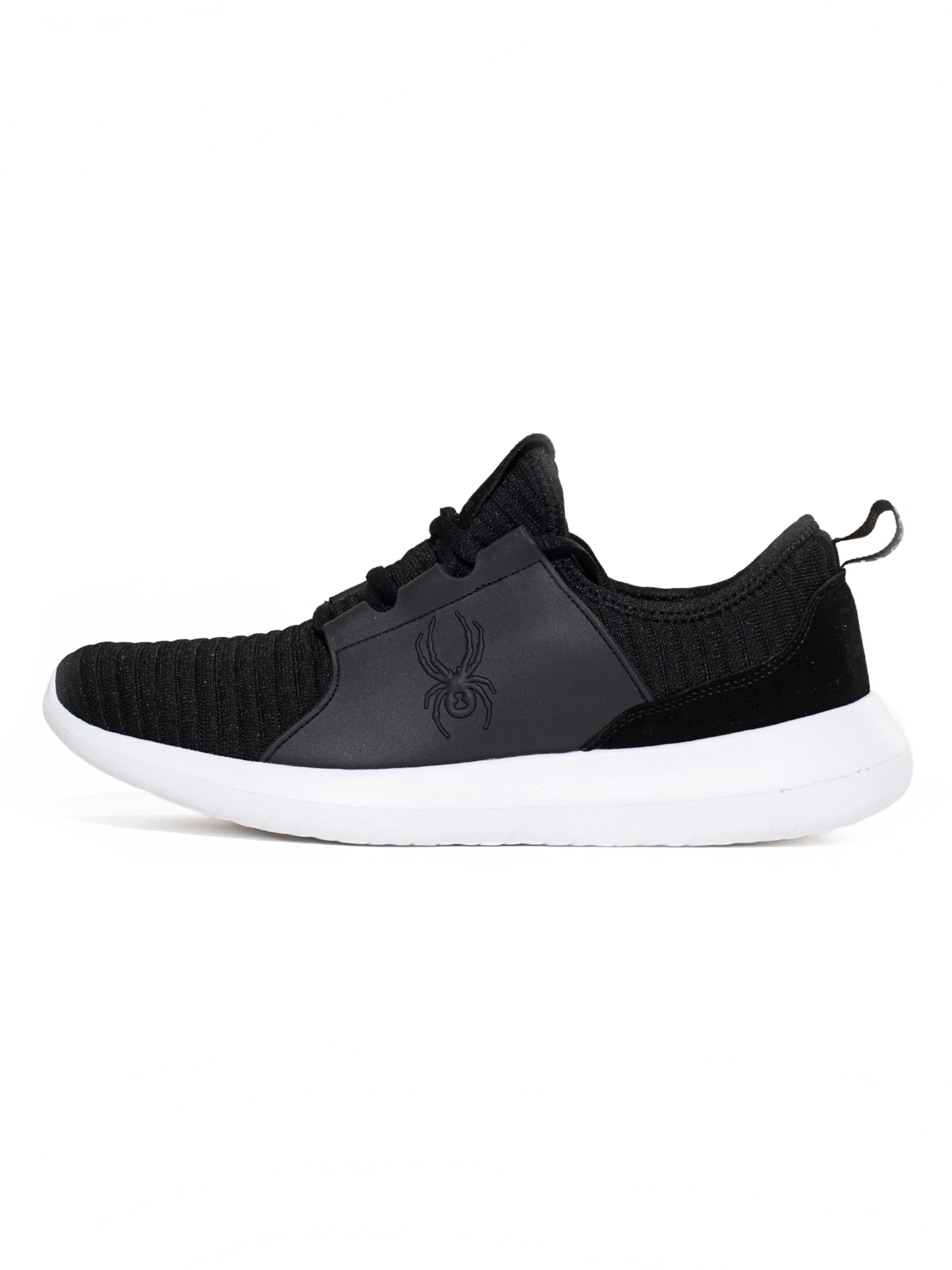 Baskets basses 'Aron' Spyder en noir : devant