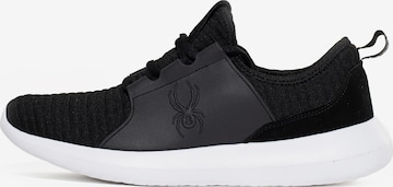 Sneaker bassa 'Aron' di Spyder in nero: frontale