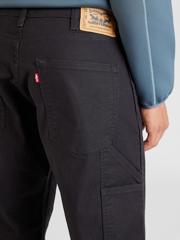 Loosefit Jeans 'Workwear 565 Dbl Knee' di LEVI'S ® in nero