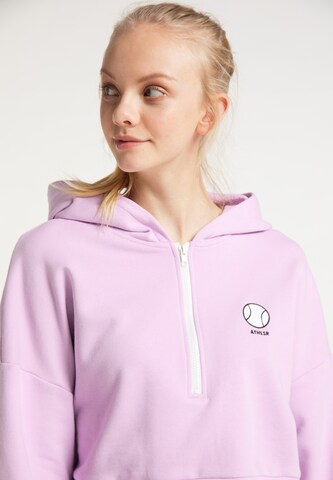 myMo ATHLSR Sweatshirt in Purple