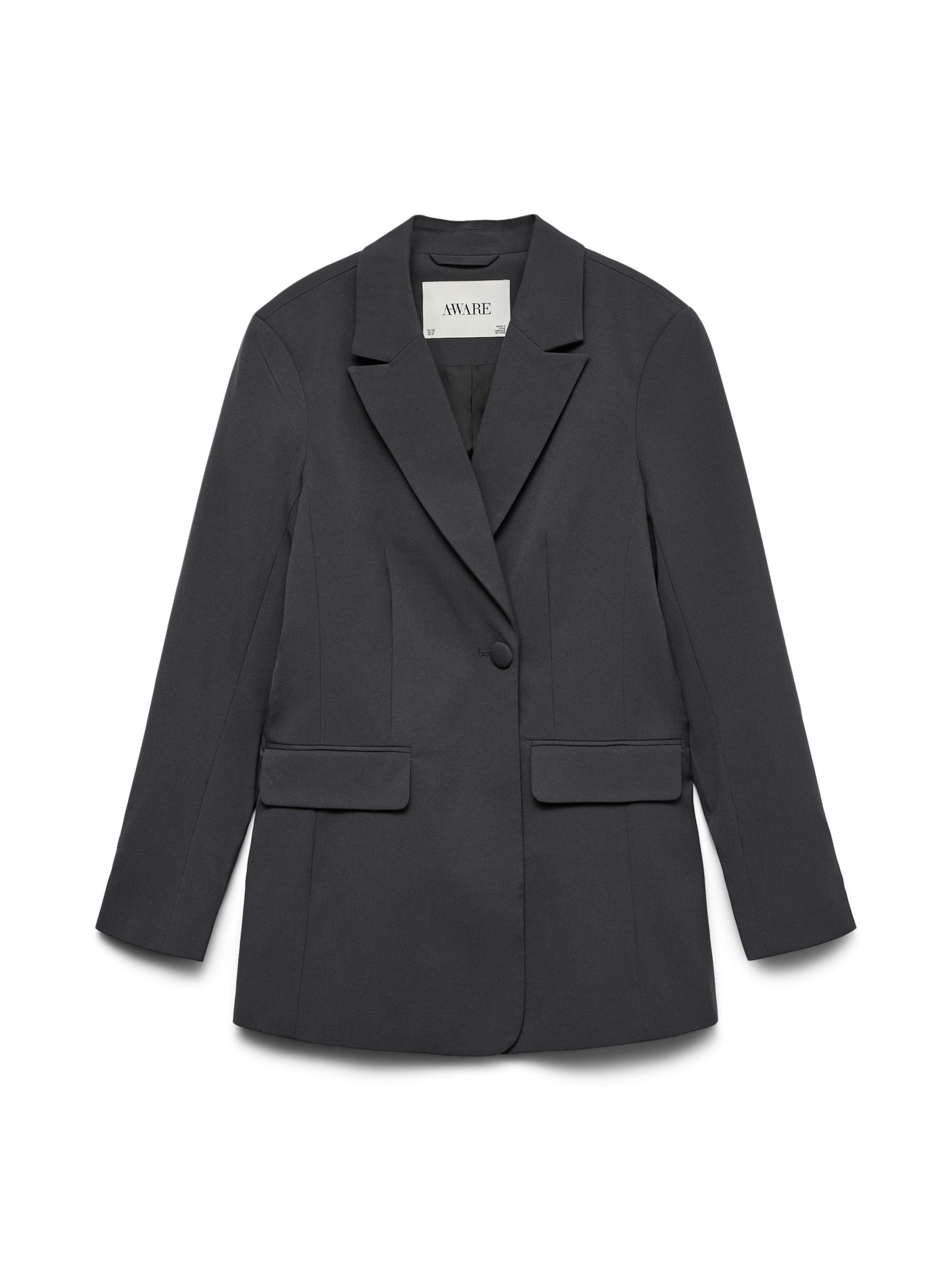 VERO MODA - Blazer 'AWViga' en gris: frente