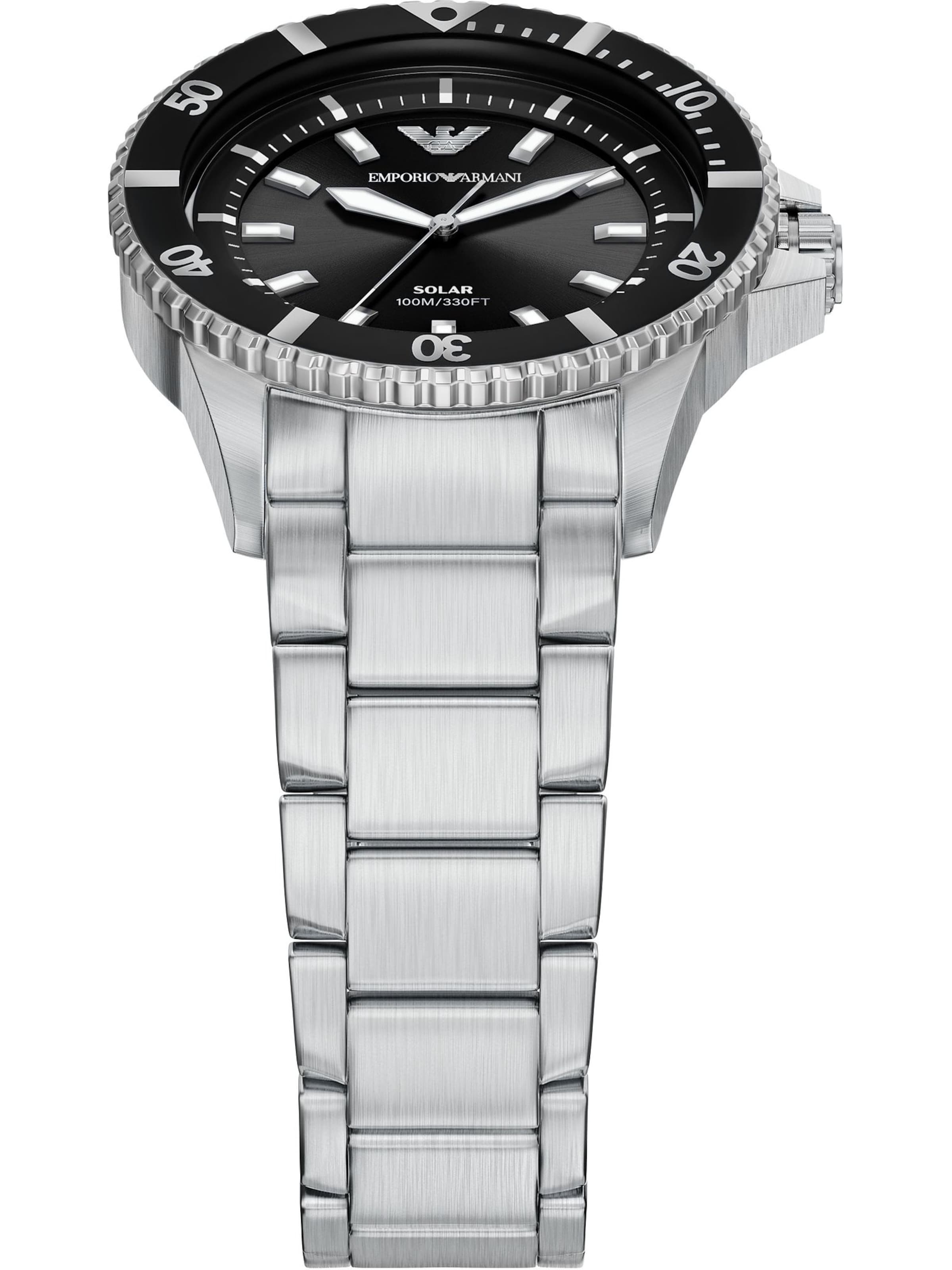 Emporio Armani Analoguhr in Schwarz