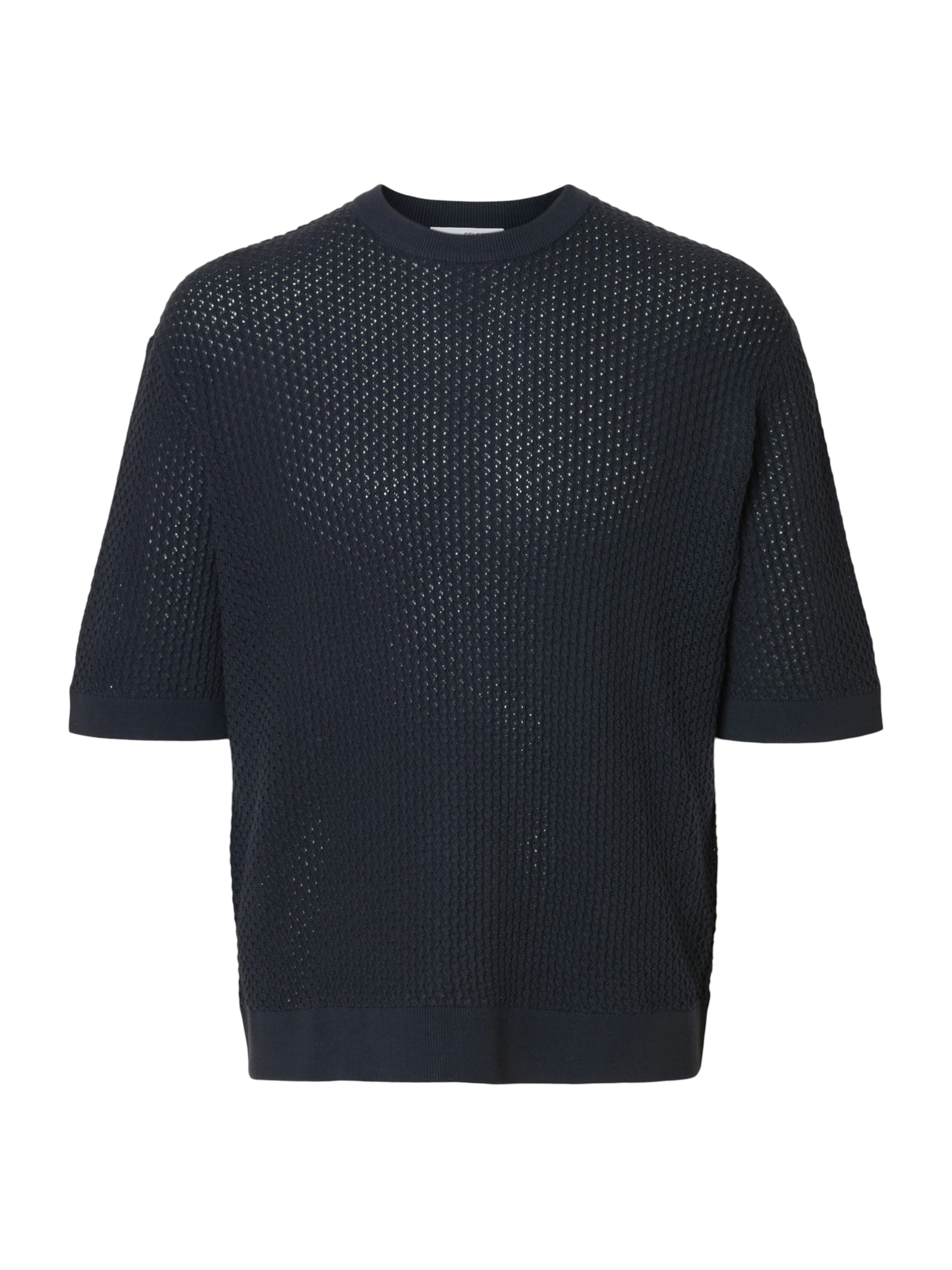 SELECTED Sweter 'COLTON' w kolorze niebieski: przód