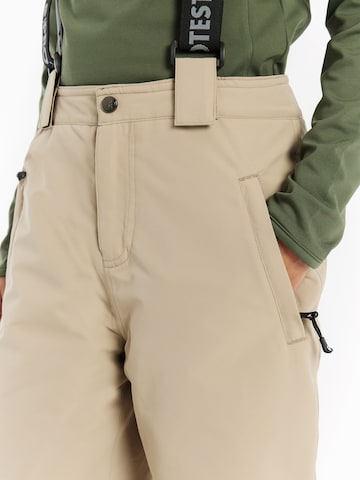 PROTEST Loosefit Sporthose 'PRTWhisper JR' in Braun