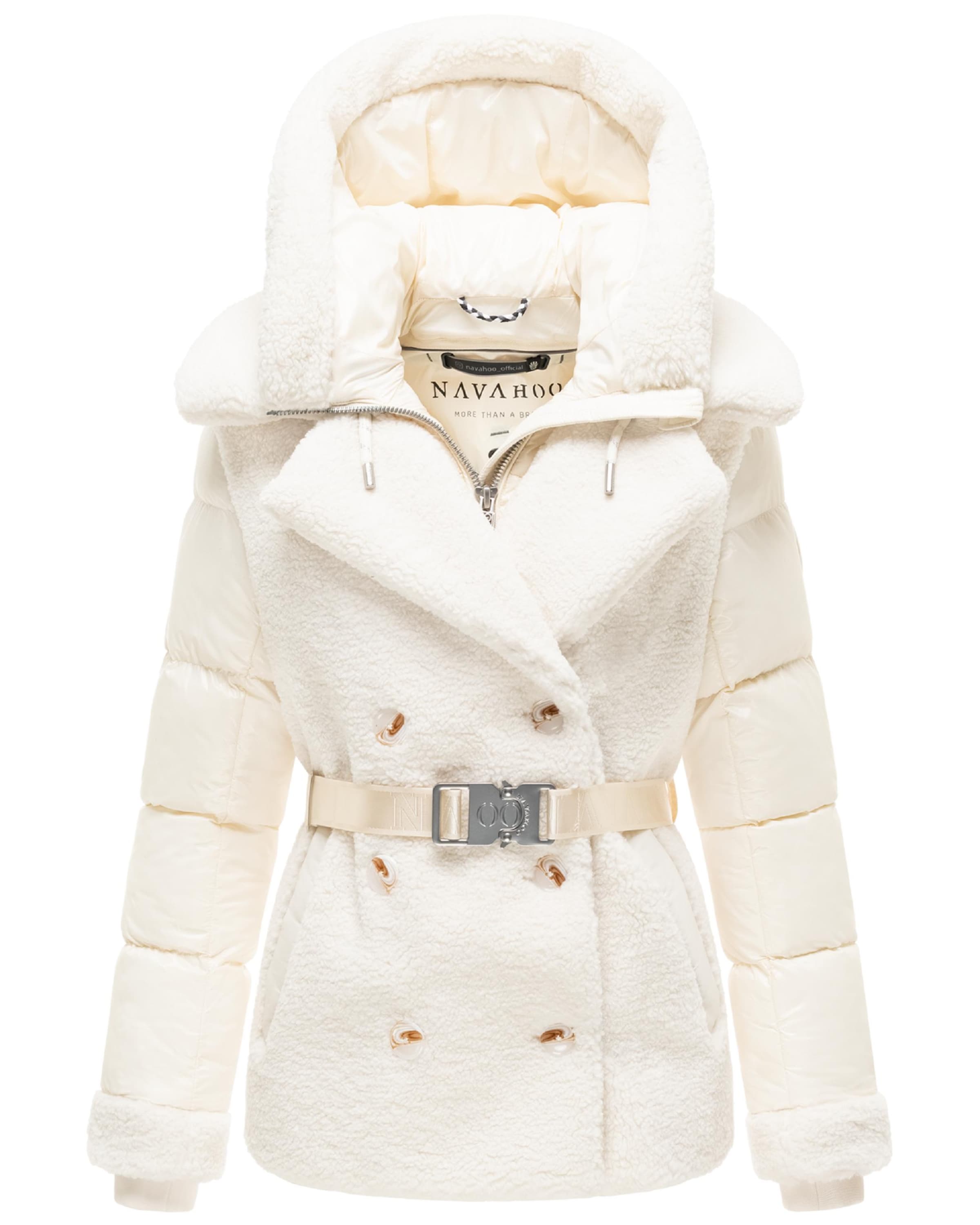 Giacca invernale 'Kuschelhäschen 14' in XS NAVAHOO di colore offwhite, Visualizzazione prodotti