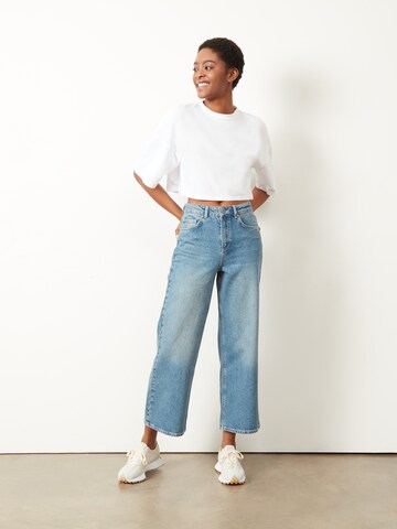 Wide leg Jeans 'Cinzia' di Aligne in blu