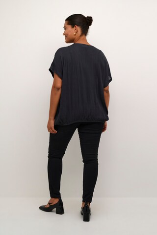 KAFFE CURVE Bluse 'KC Ami' in Schwarz