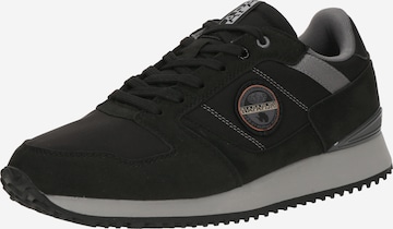 NAPAPIJRI Matalavartiset tennarit värissä musta: etupuoli