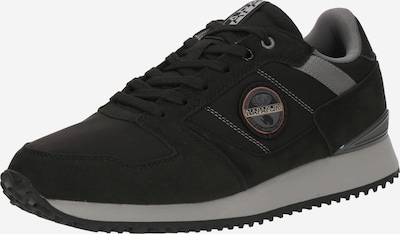 NAPAPIJRI Matalavartiset tennarit värissä tummanharmaa / musta, Tuotenäkymä