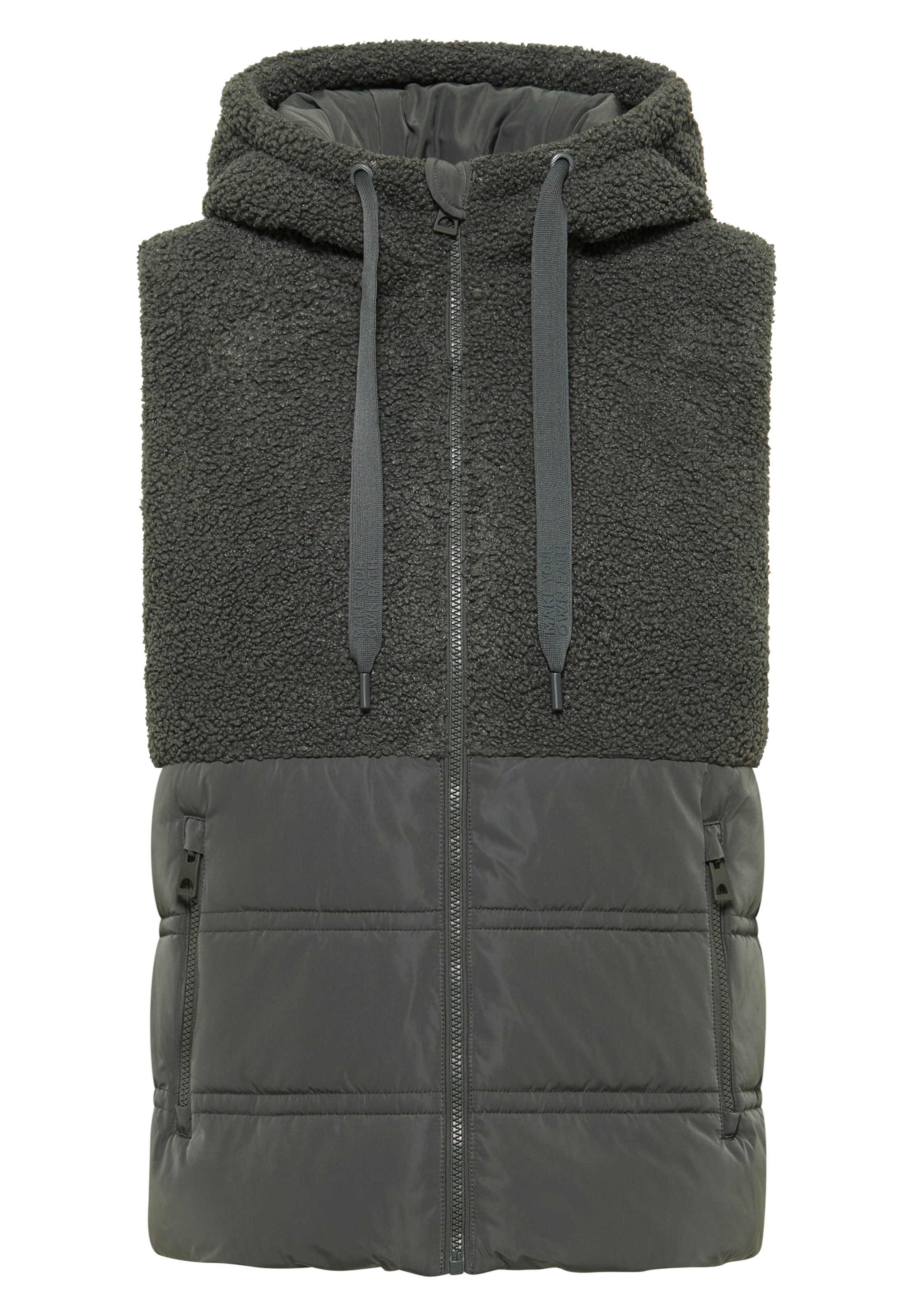 CECIL Vest in Green: front