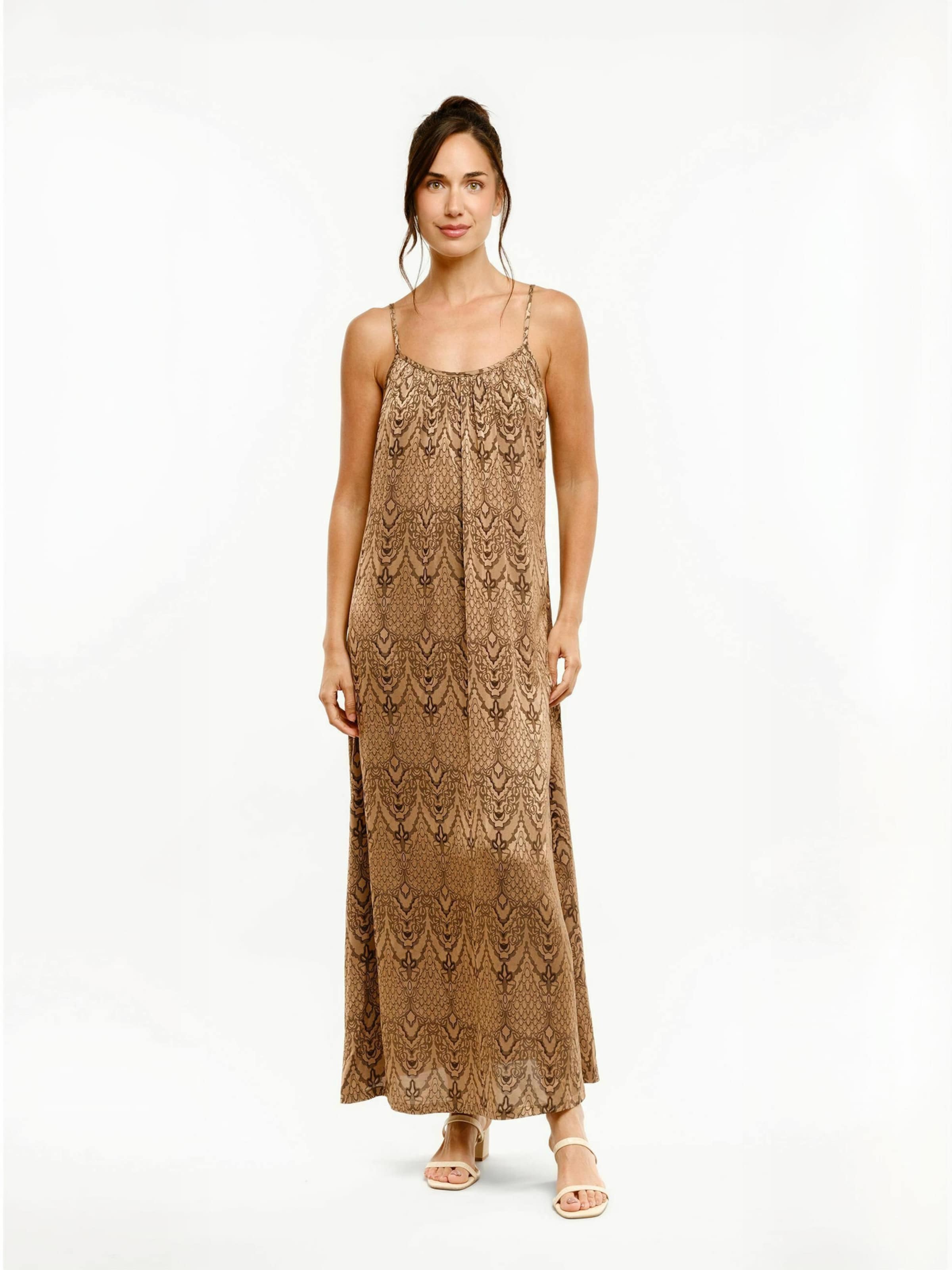 Liberte Essentiel Jurk ' LALA ' in Bruin