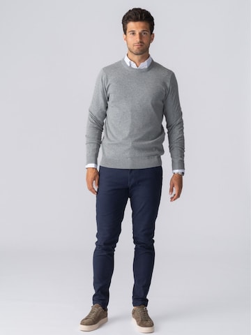 Pull-over ' Pullover Crew ' TEESHOPPEN en gris