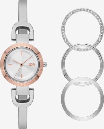 DKNY Analoog horloge in Zilver: voorkant