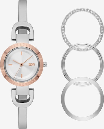 DKNY Analoog horloge in Zilver: voorkant