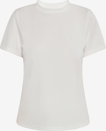 T-shirt IZIA en blanc : devant