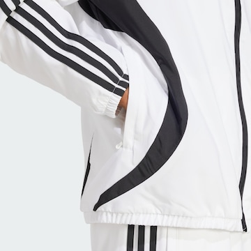 Giacca di mezza stagione 'Adicolor Teamgeist' di ADIDAS ORIGINALS in bianco