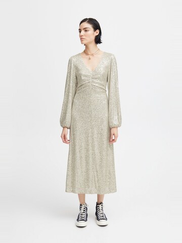 ICHI Kleid ' Fauci' in Beige
