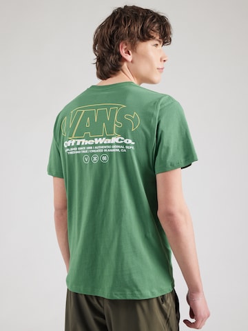 T-Shirt 'VISUAL MINDS' VANS en vert : devant