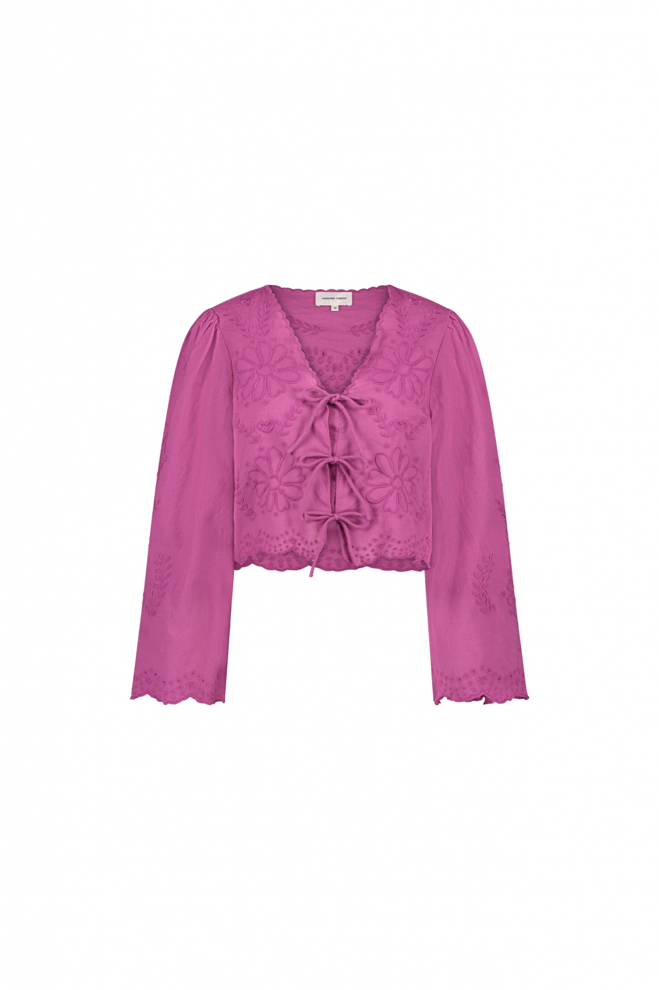 Fabienne Chapot Bluse in Pink: Vorderseite