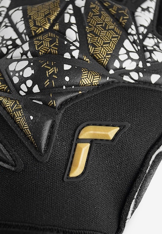 REUSCH Athletic Gloves 'Attrakt Gold X Evolution Cut Finger Support' in Gold
