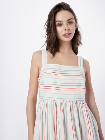 People Tree - Vestido 'Rainbow' en blanco