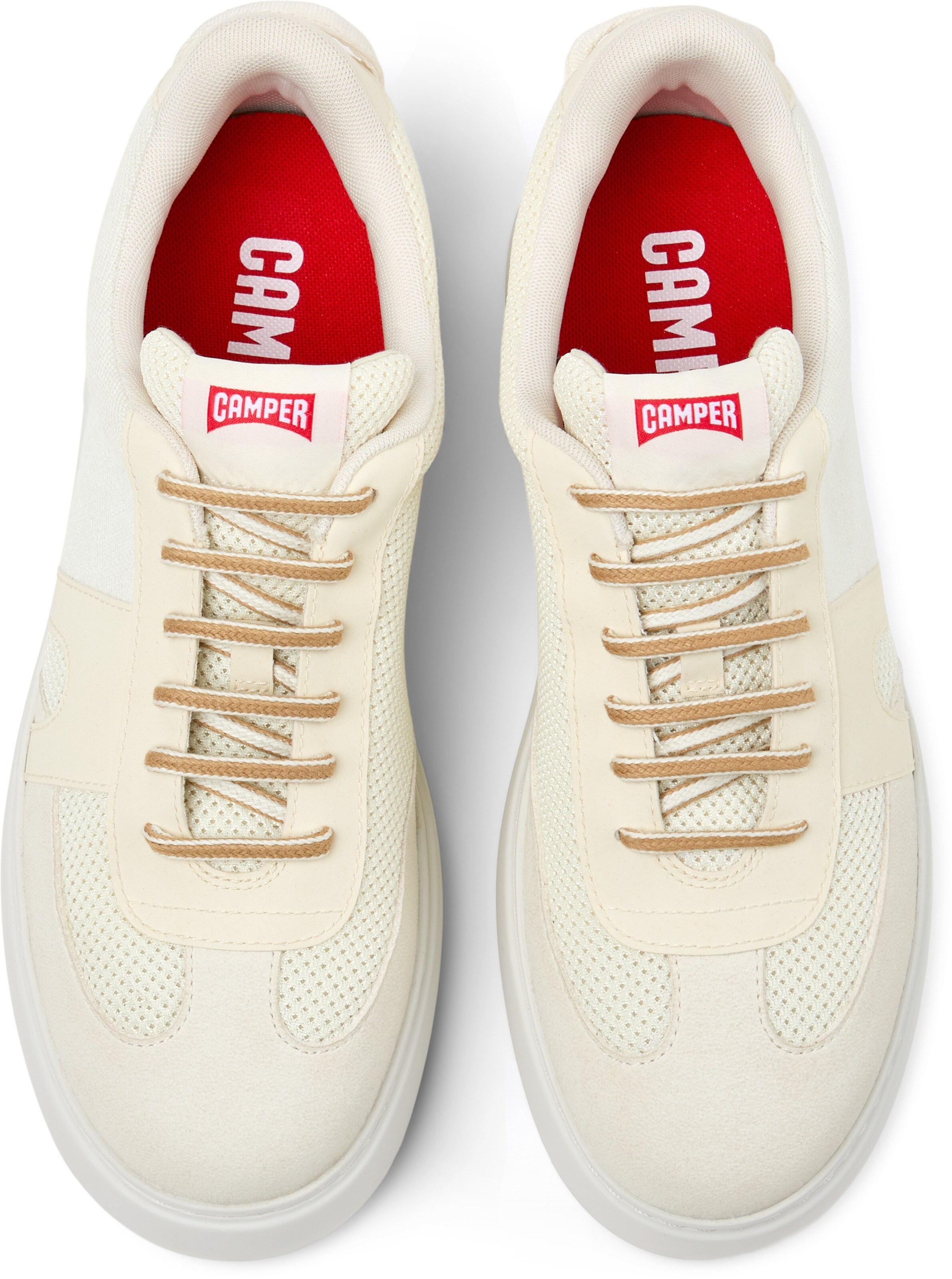 Baskets basses 'Runner K21' CAMPER en blanc