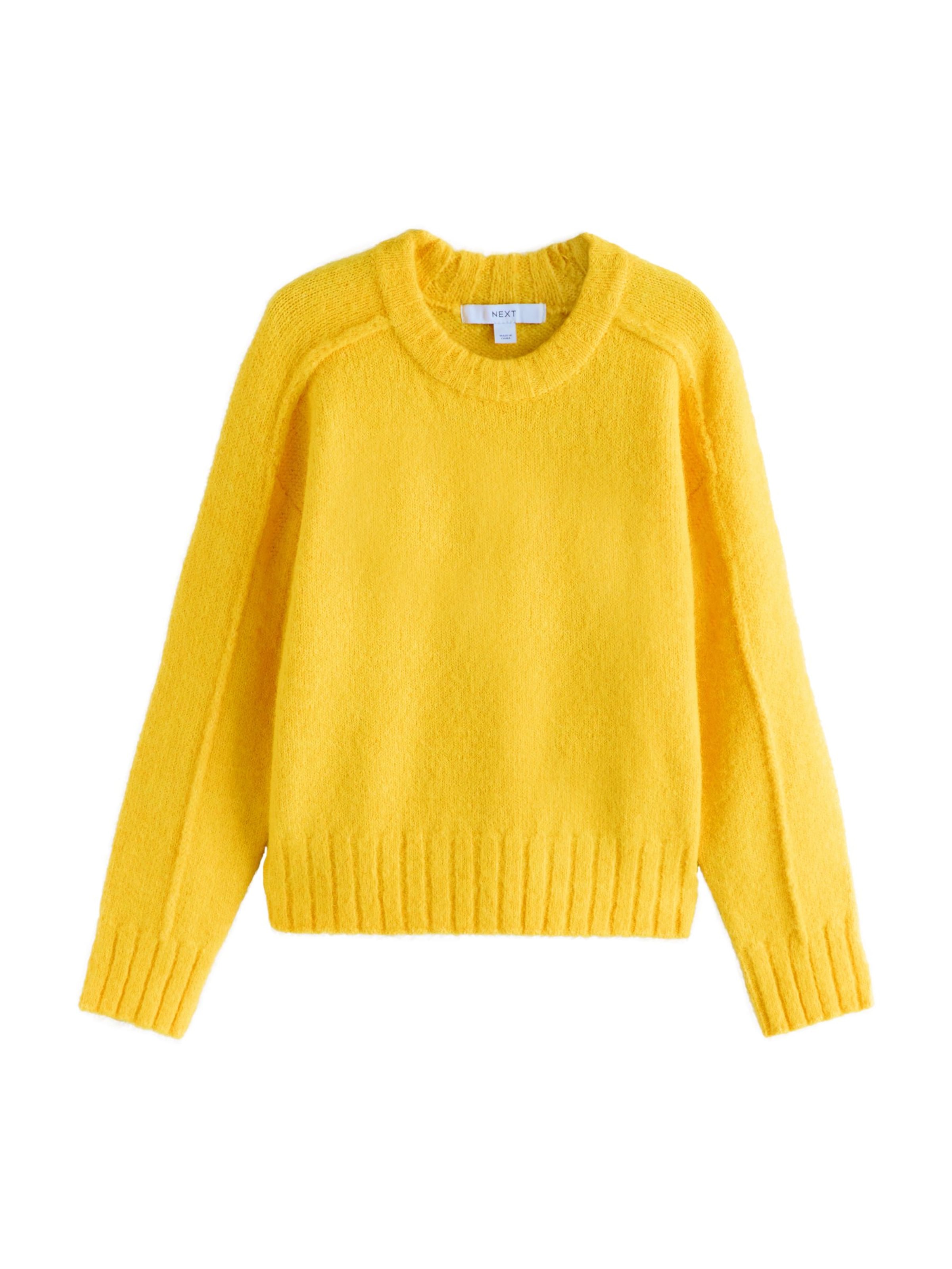 Next Πουλόβερ σε κίτρινο: μπροστά