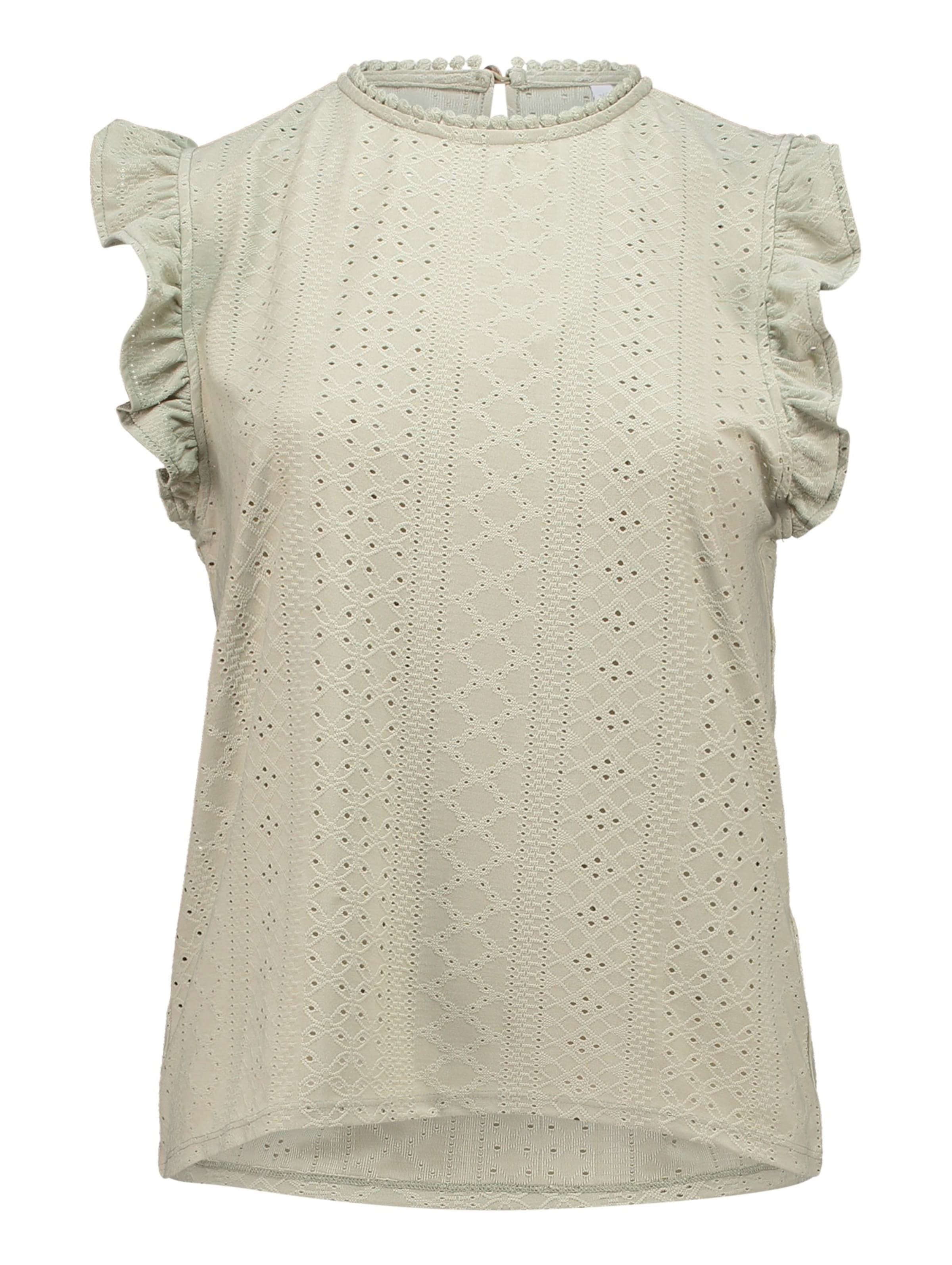 Top 'Le44ni' di Hailys in verde: frontale