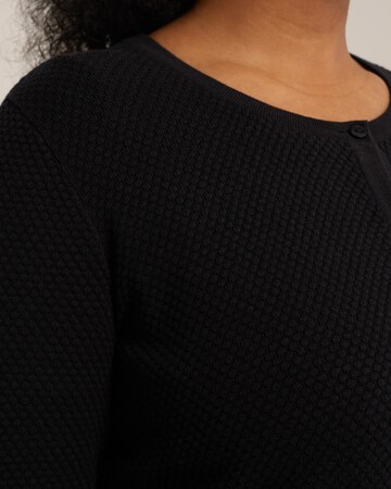 WE Fashion Knit Cardigan in Black