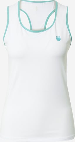 K-Swiss Performance Sports Top 'HYPERCOURT SPEED' in White: front