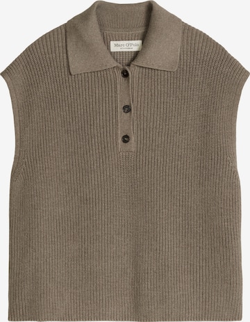 T-shirt Marc O'Polo en beige : devant