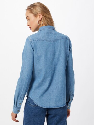 Superdry Bluse in Blau