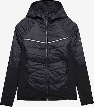 4F Куртка в спортивном стиле в Черный: спереди