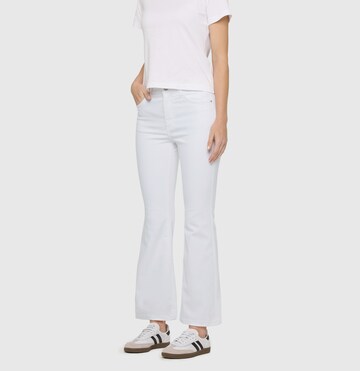 MAC Boot cut Jeans 'Authentic' in White: front